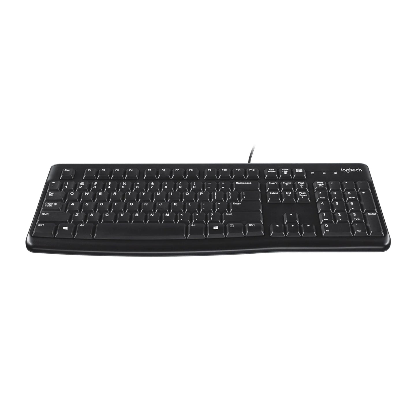 Logitech K120 USB Standard Computer Keyboard  | with Arabic keys