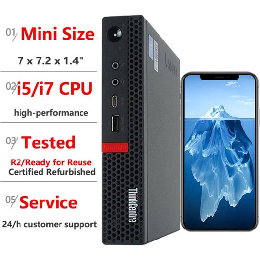 Lenovo ThinkCentre M920q Tiny Desktop | Intel i7 9th Generation