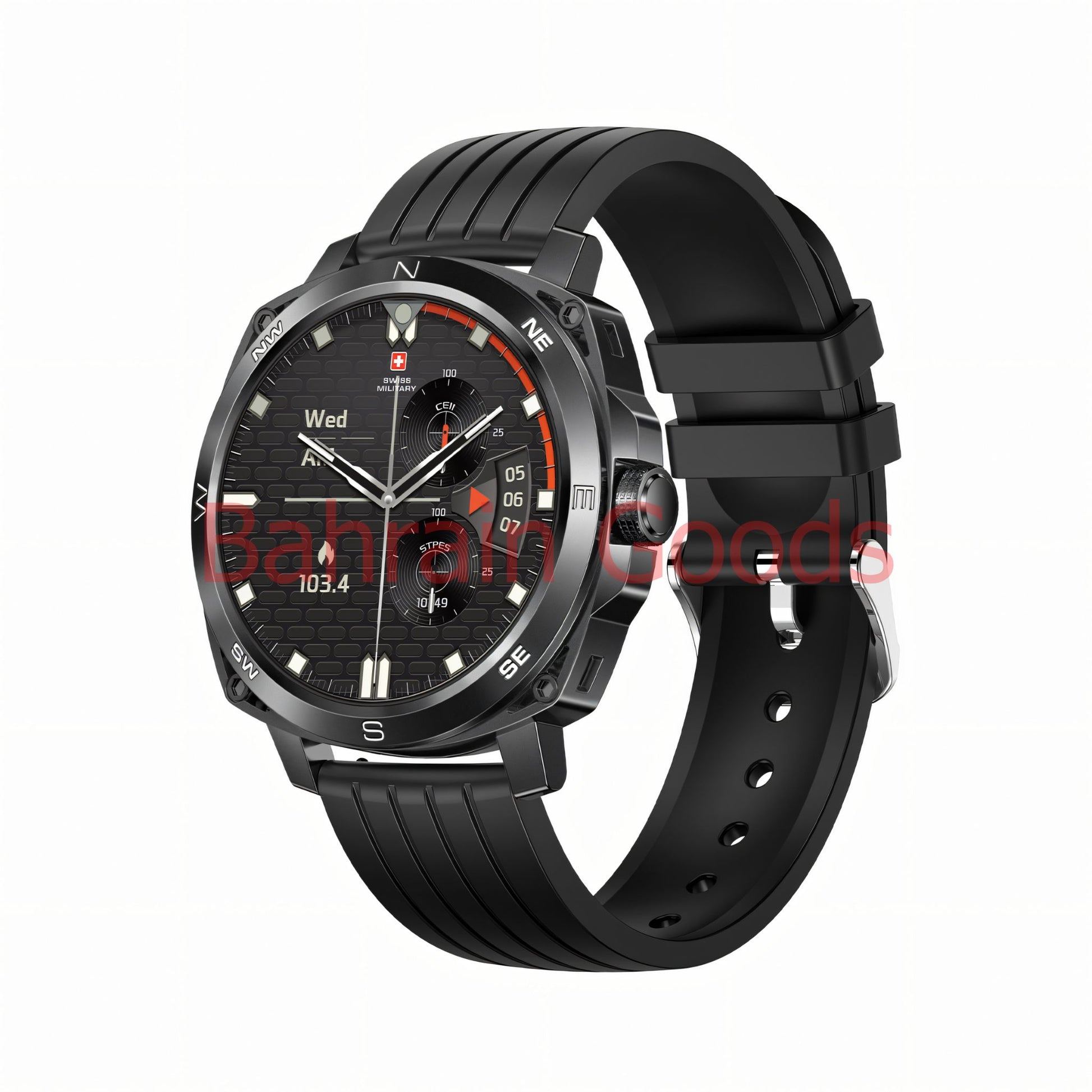 Swiss Military Smartwatch DOM4 Bahrain Goods