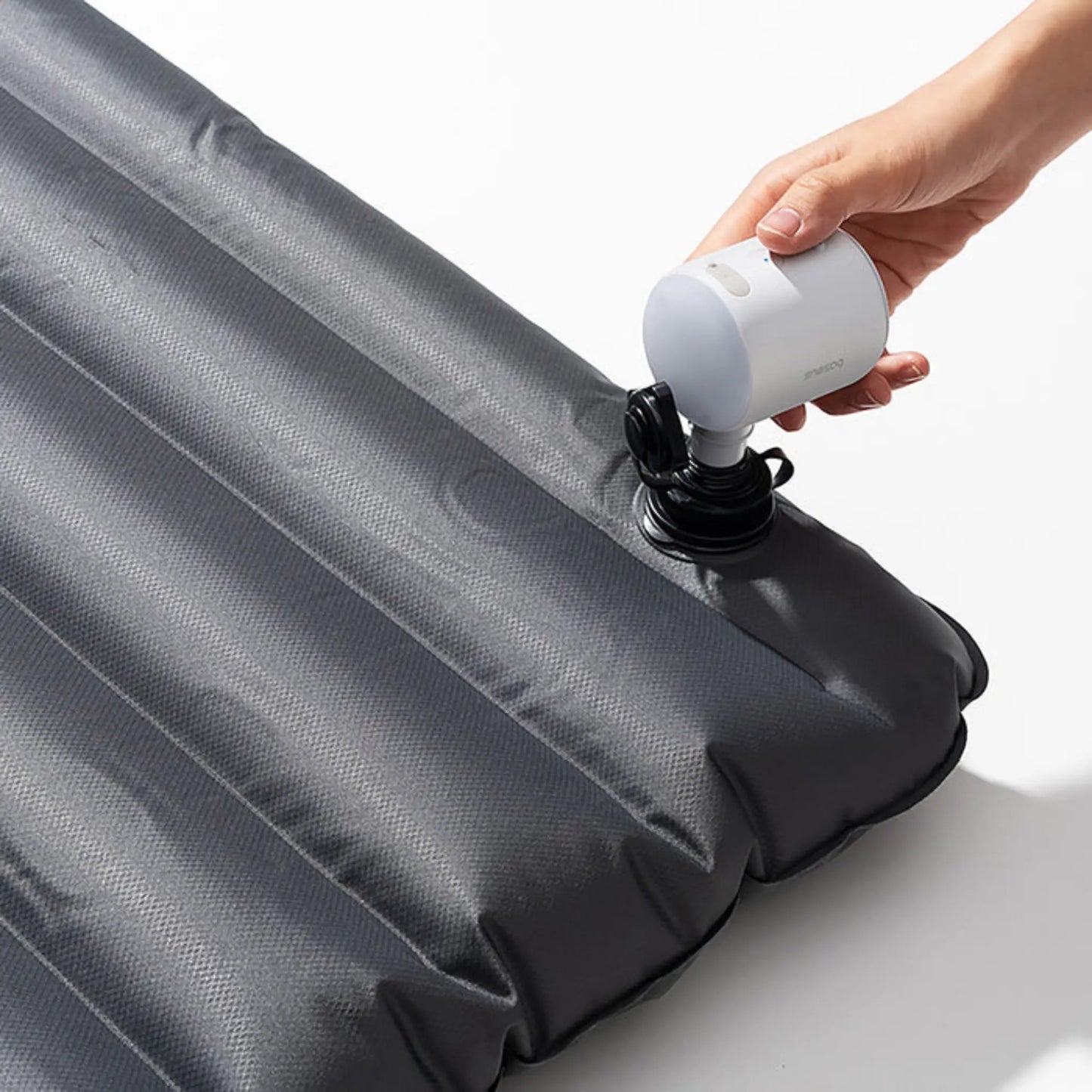 Baseus PocketGo Portable Air Pump – 3500Pa Mini Electric Inflator for Mattress, Boat & Camping