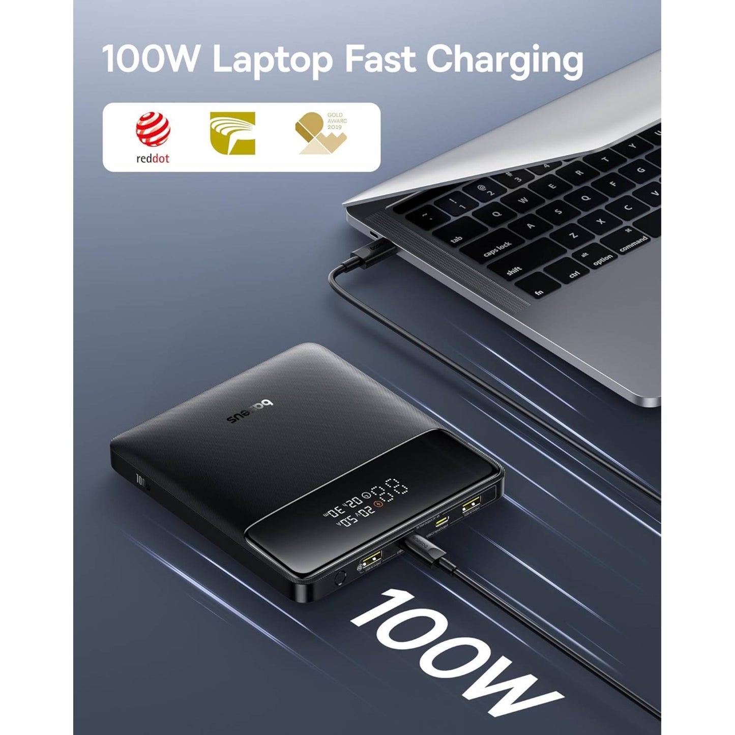 Baseus Blade Laptop Power Bank 100W 20000mAh