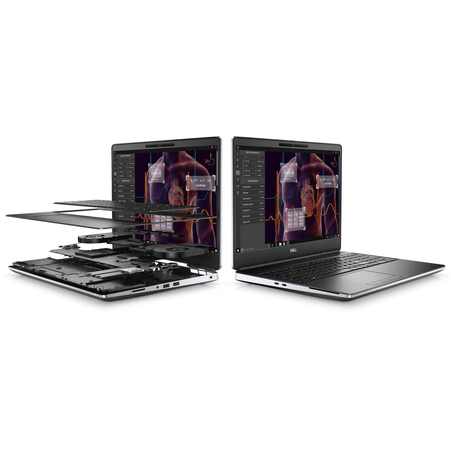 Dell Precision 7550 Touchscreen with Intel® Xeon® W-10885M | 4GB NVIDIA® Quadro® T2000