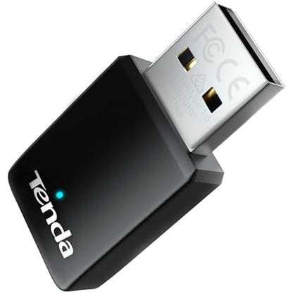 Tenda U11 AX900 Wi-Fi 6 USB Adapter | Dual-Band Driver-Free USB WiFi Dongle