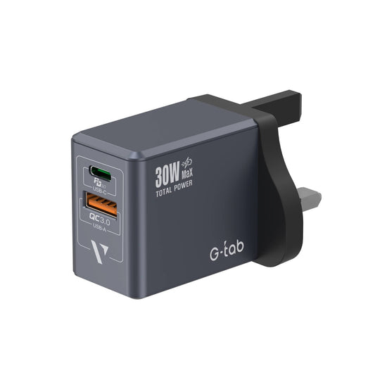 G-TAB VWC30 30W Fast Power Adapter | USB-C Fast Charger