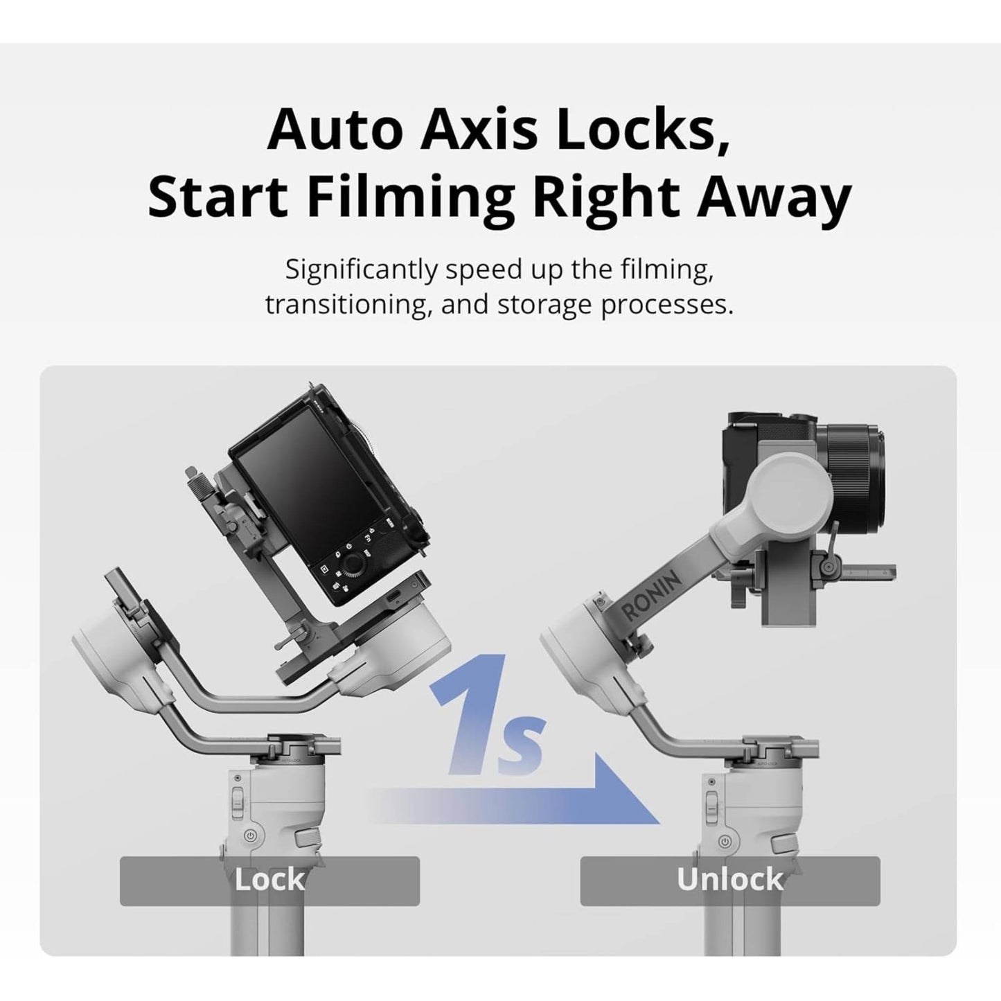 The DJI RS 4 Mini is a lightweight 3-axis gimbal stabilizer