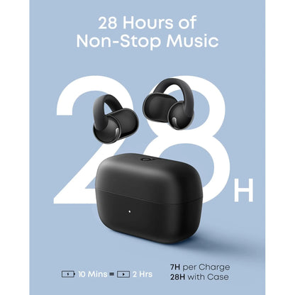 soundcore C50i Open-Ear Clip-On Earbuds with AI Calls