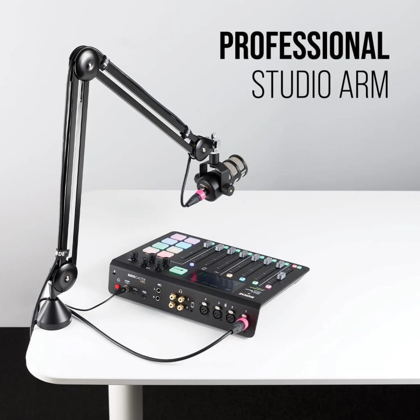 RØDE PSA1 Studio Arm for Microphones | Professional Broadcast Boom Arm