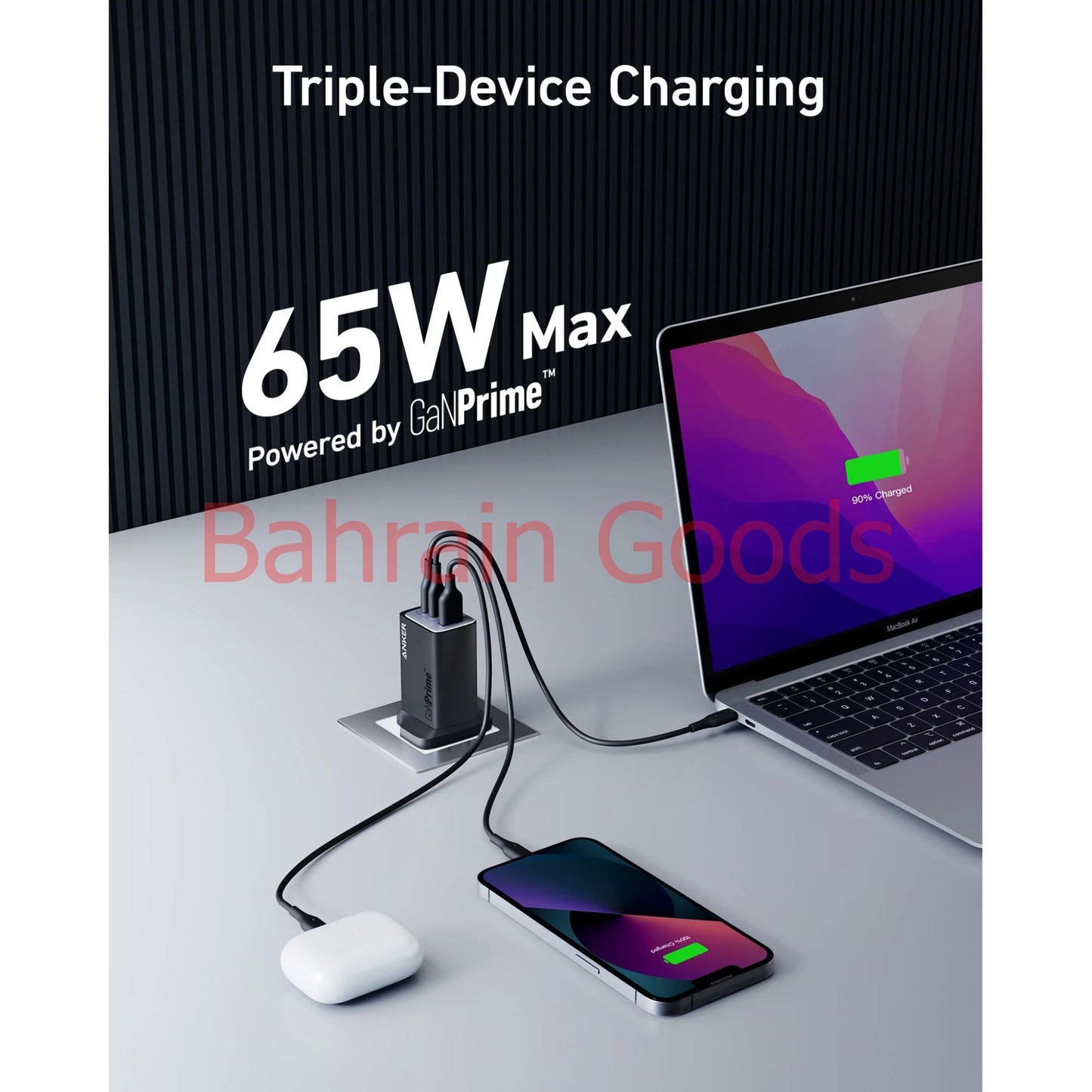 Anker 735 Charger (GaNPrime 65W) | Bahrain Goods