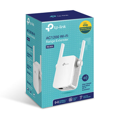 TP-Link RE305 AC1200 Wi-Fi Range Extender | Dual Band Signal Booster