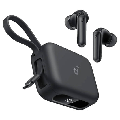Soundcore P41i by Anker, Adaptive Noise Cancelling Earbuds with Portable Phone Charger