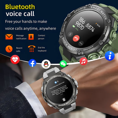 TELUX POWERFIT Smart Calling Watch with 1.53” FHD Display & 15 Days Battery Life