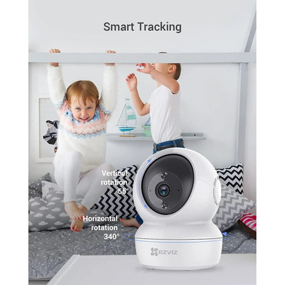 EZVIZ C6N 3MP 2K WiFi Indoor Security Camera with Smart Tracking