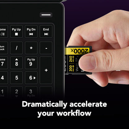 Lexar 256GB Professional 2000x UHS-II SDXC Memory Card V90 | 300MB/s | GOLD Series
