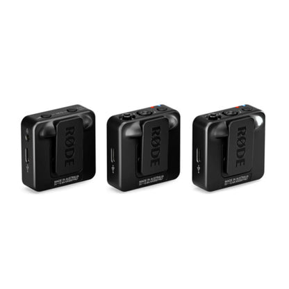 RØDE Wireless GO (Gen 3) Black Dual-Channel Wireless Microphone System