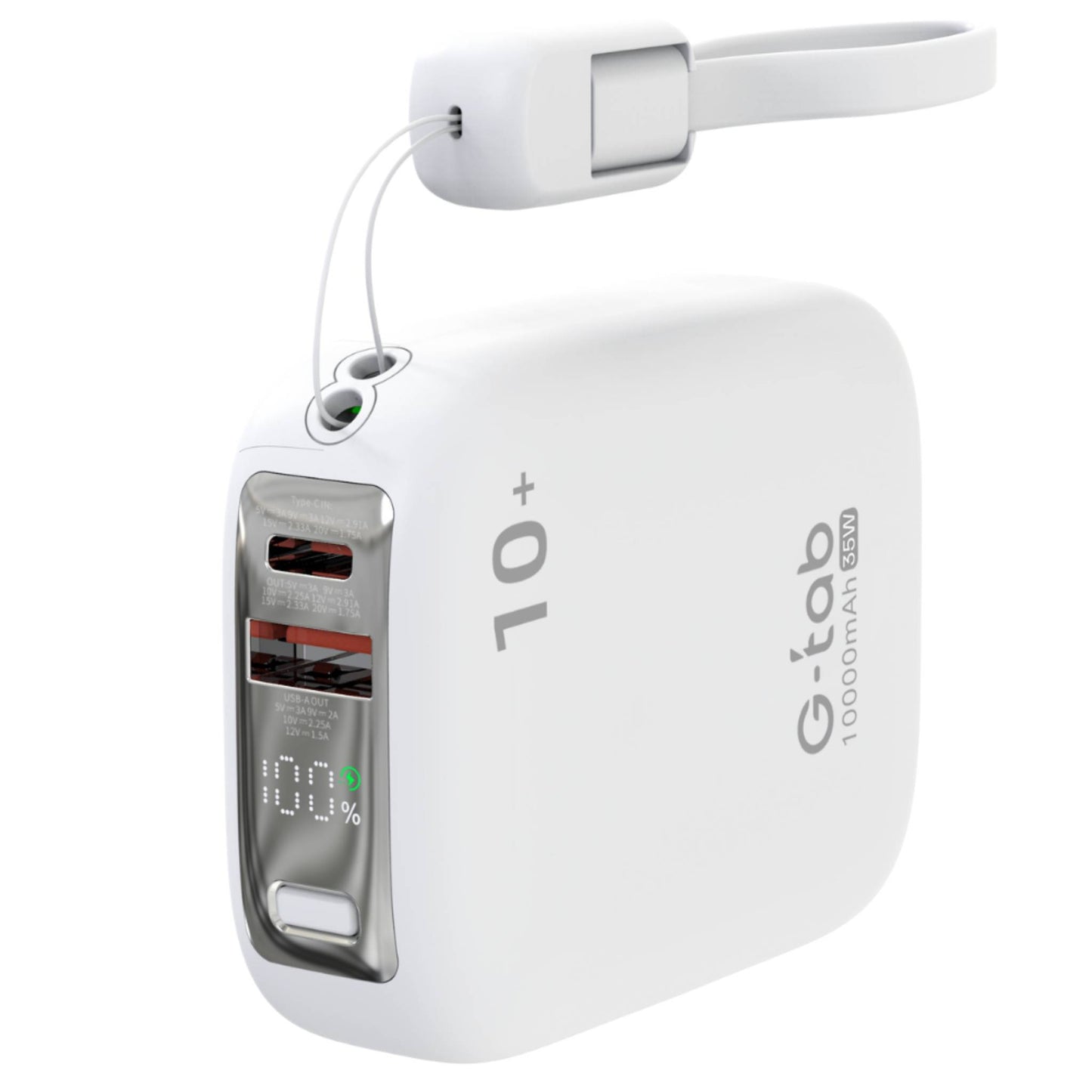 G-Tab FLEX11: Ultra-Compact 35W Power Bank