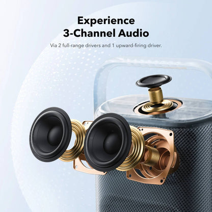 Soundcore Motion X500 Bluetooth Speaker | Spatial Audio, Hi-Res Sound