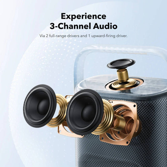 Soundcore Motion X500 Bluetooth Speaker | Spatial Audio, Hi-Res Sound