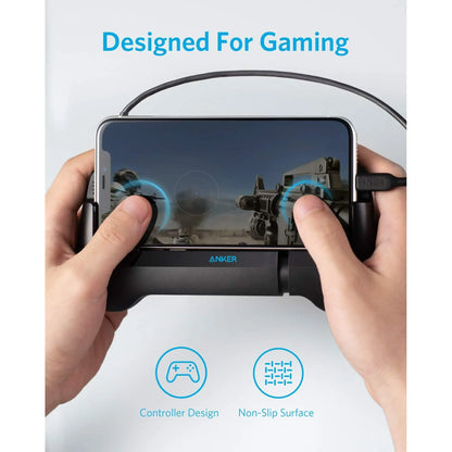 Anker PowerCore Play 6K Mobile Game Controller 6700mAh Power Bank with Cooling Fan