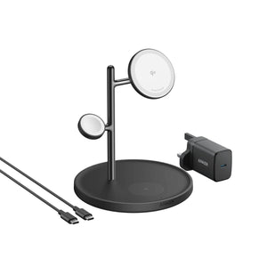 Anker MagGo 3-in-1 Wireless Charging Station | Fast Magnetic Charger