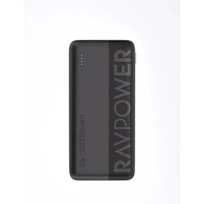RAVPower 5 in 1 Premium (Black) | Travel Combo | Bundle with 20000 mAh Power Bank