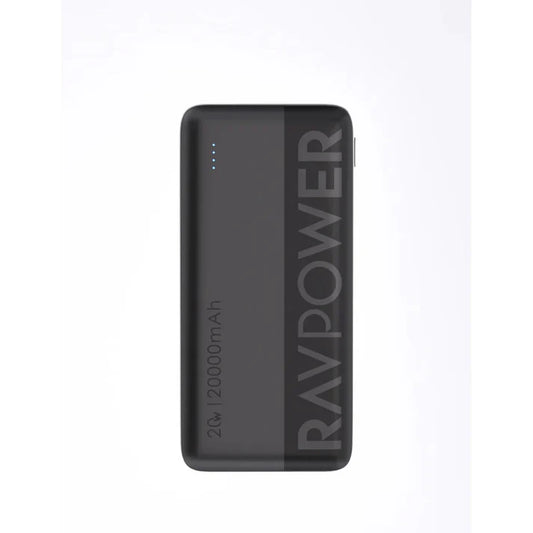 RAVPower 5 in 1 Premium (Black) | Travel Combo | Bundle with 20000 mAh Power Bank