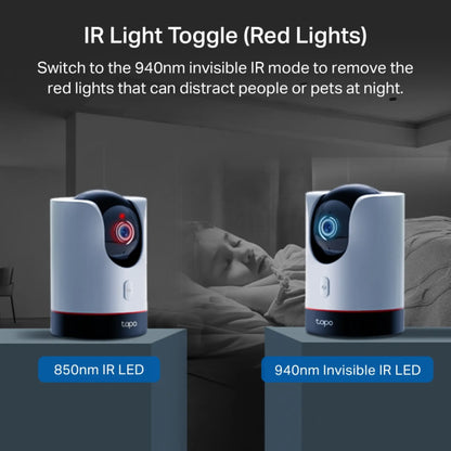 TP-Link Tapo C225 2K QHD Pan/Tilt AI Security Camera | Smart WiFi Home Camera with Night Vision & HomeKit