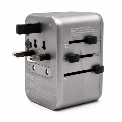 Hezire H-Adapt World PD65W GaN International Travel Adapter & Charger | Universal Travel Adapter | HEZ-TC-PD65W-INTL
