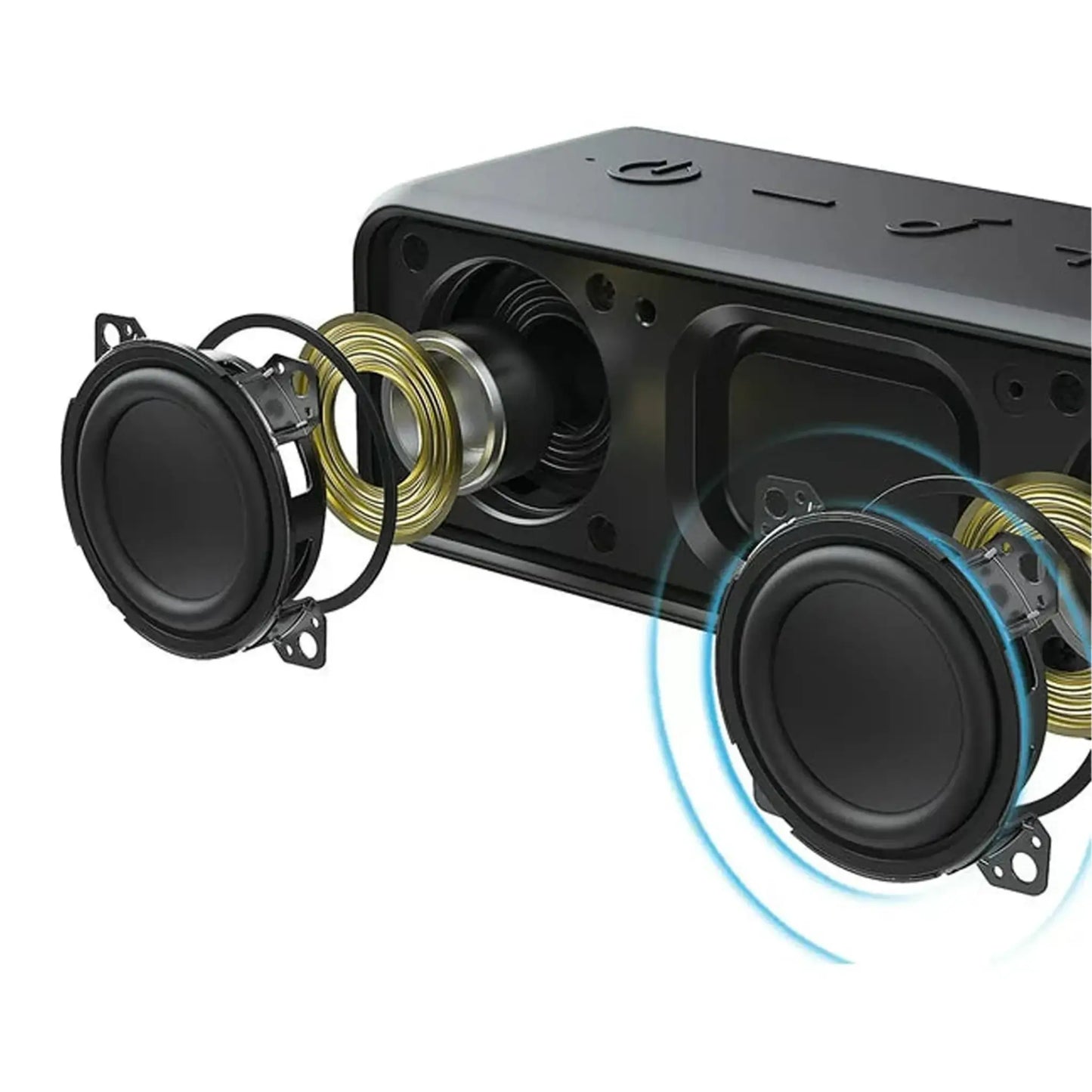 Anker Soundcore Select 2 Bluetooth Speaker Black – Portable Wireless Speaker | 20H Playtime, IPX7 Waterproof