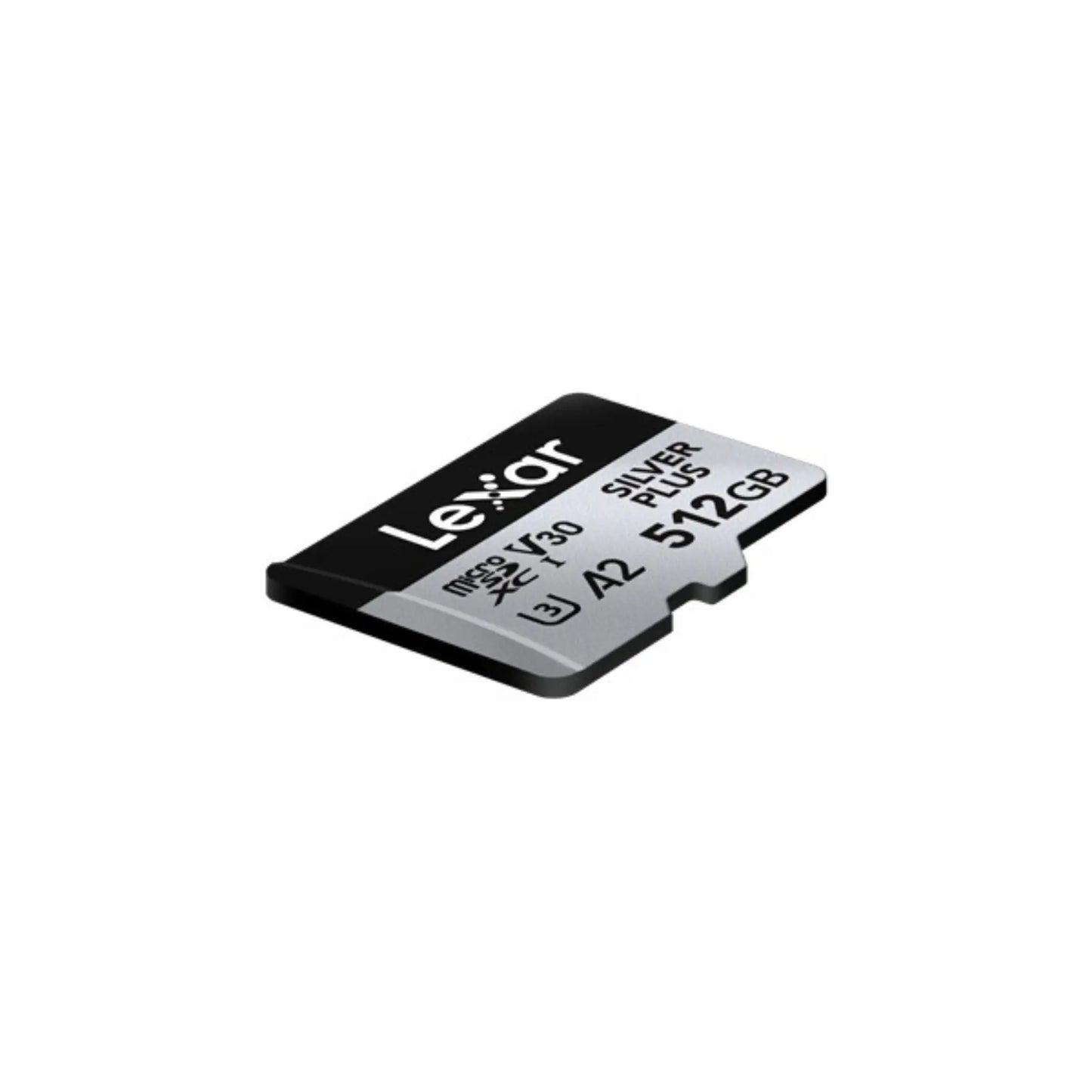 Lexar 512GB Professional Silver Plus microSDXC Card 205MB/s 4K U3 V30