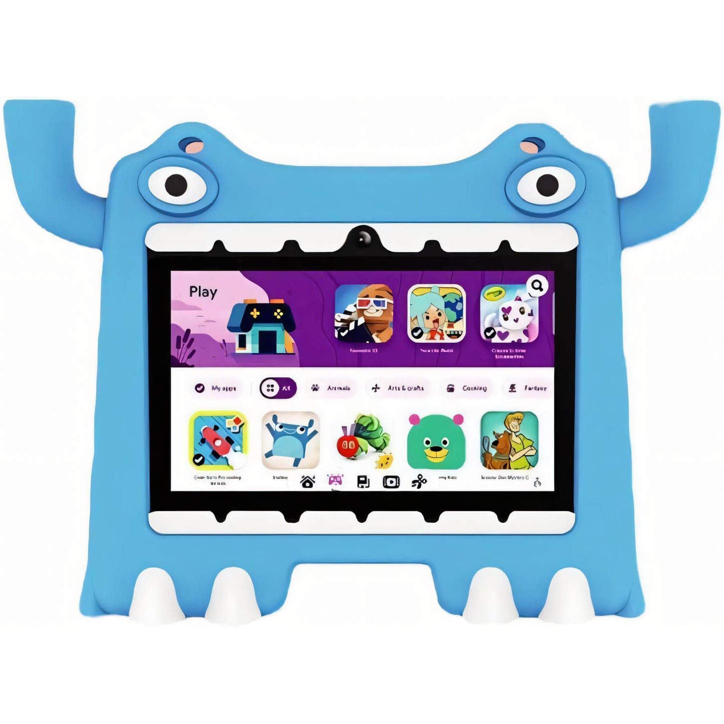 Oteeto Tab 73 Kids Play and Learn, Smart all in one Tablet PC 7 inch Display | 128GB with 6GB of RAM