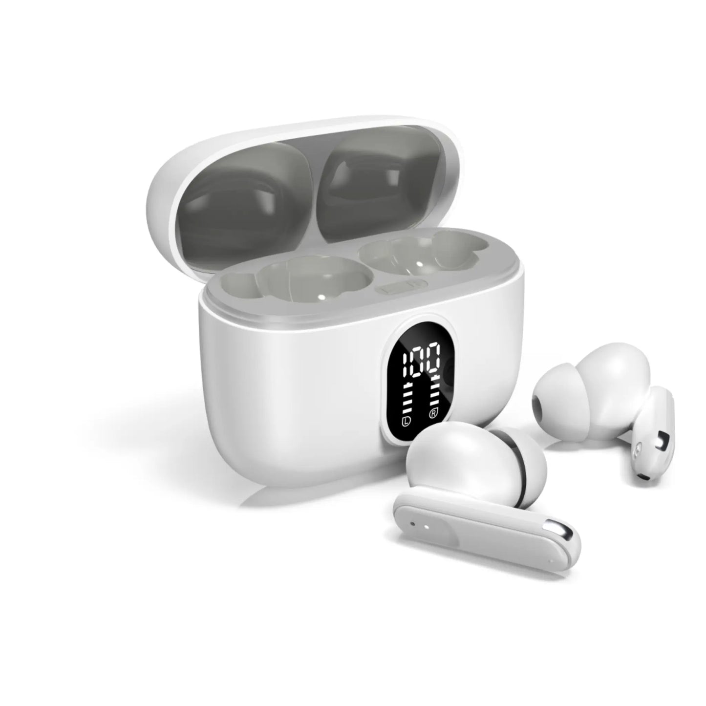 Hezire HBudz Aura Wireless Earbuds | Hybrid ANC + ENC, Bluetooth 5.3 | HEZ-TWS-550