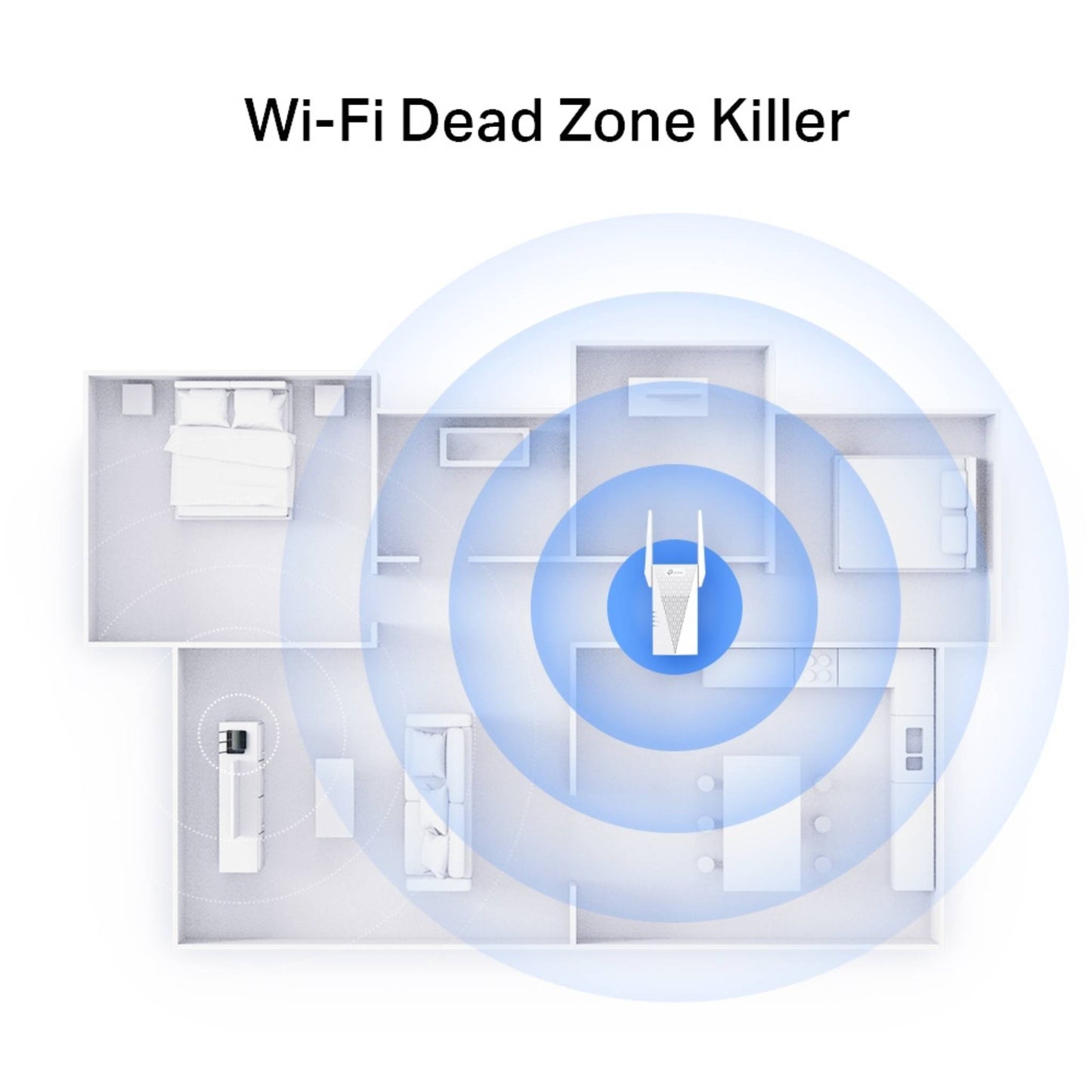 TP-Link RE715X AX3000 Mesh Wi-Fi 6 Range Extender