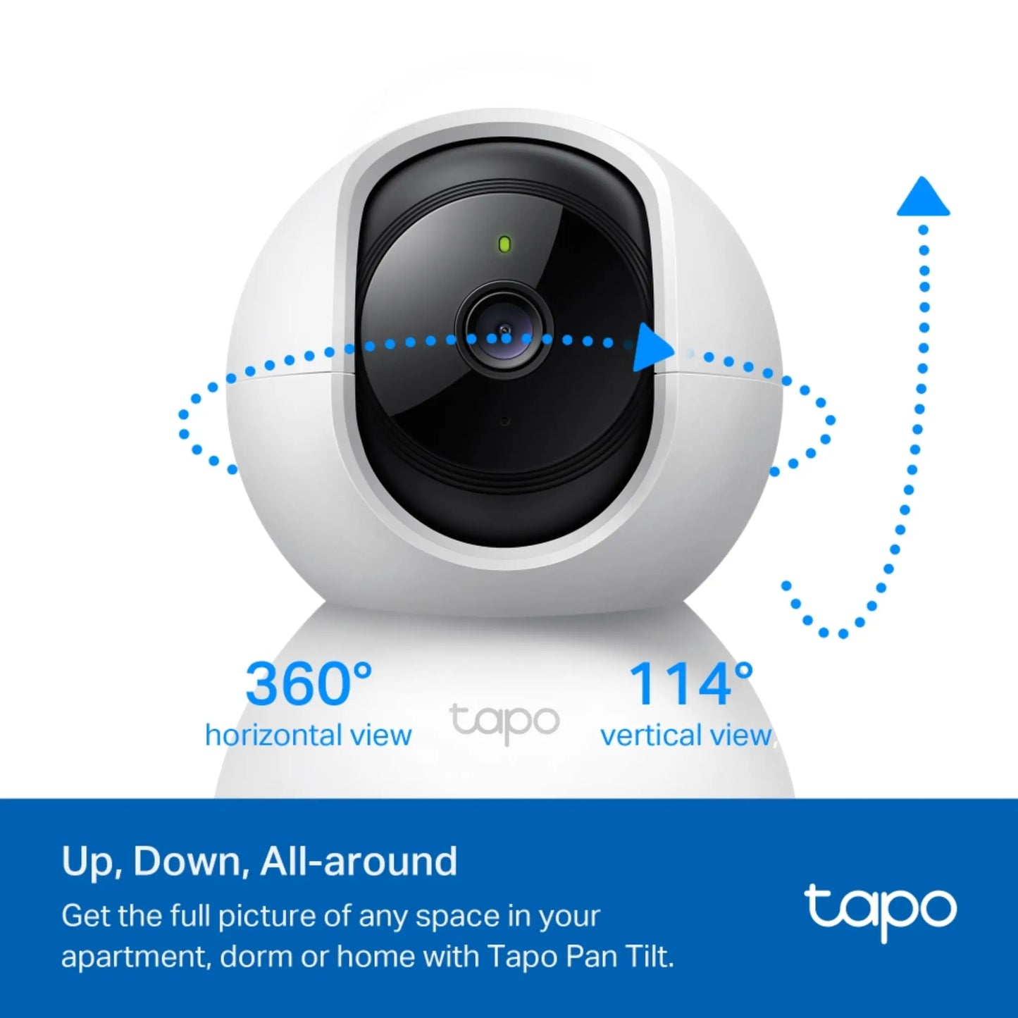 TP-Link Tapo C200C 1080p Pan/Tilt WiFi Security Camera with Night Vision