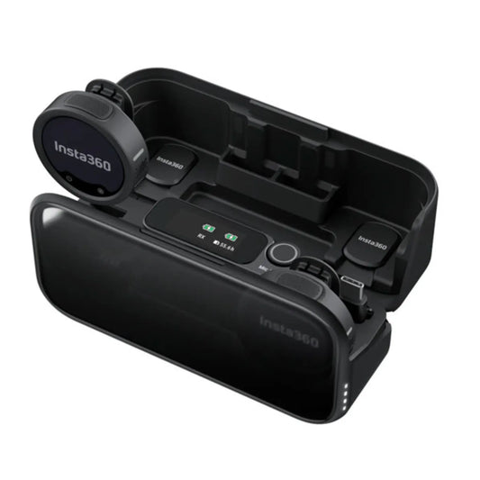 Insta360 Mic Pro Wireless Microphone 2 TX 1 RX  + Charging Case