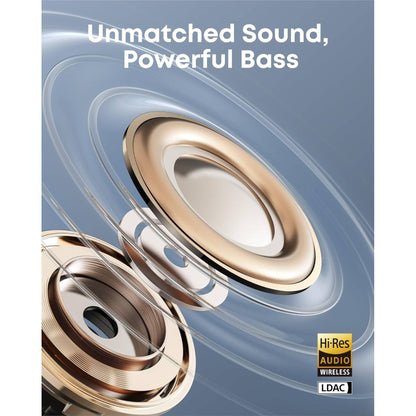 Soundcore AeroClip by Anker, Open-Ear Earbuds, Clip-On Headphones,