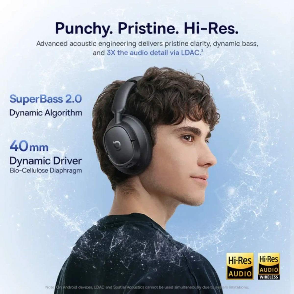 Baseus Bass BH1 NC ANC Wireless Headphones