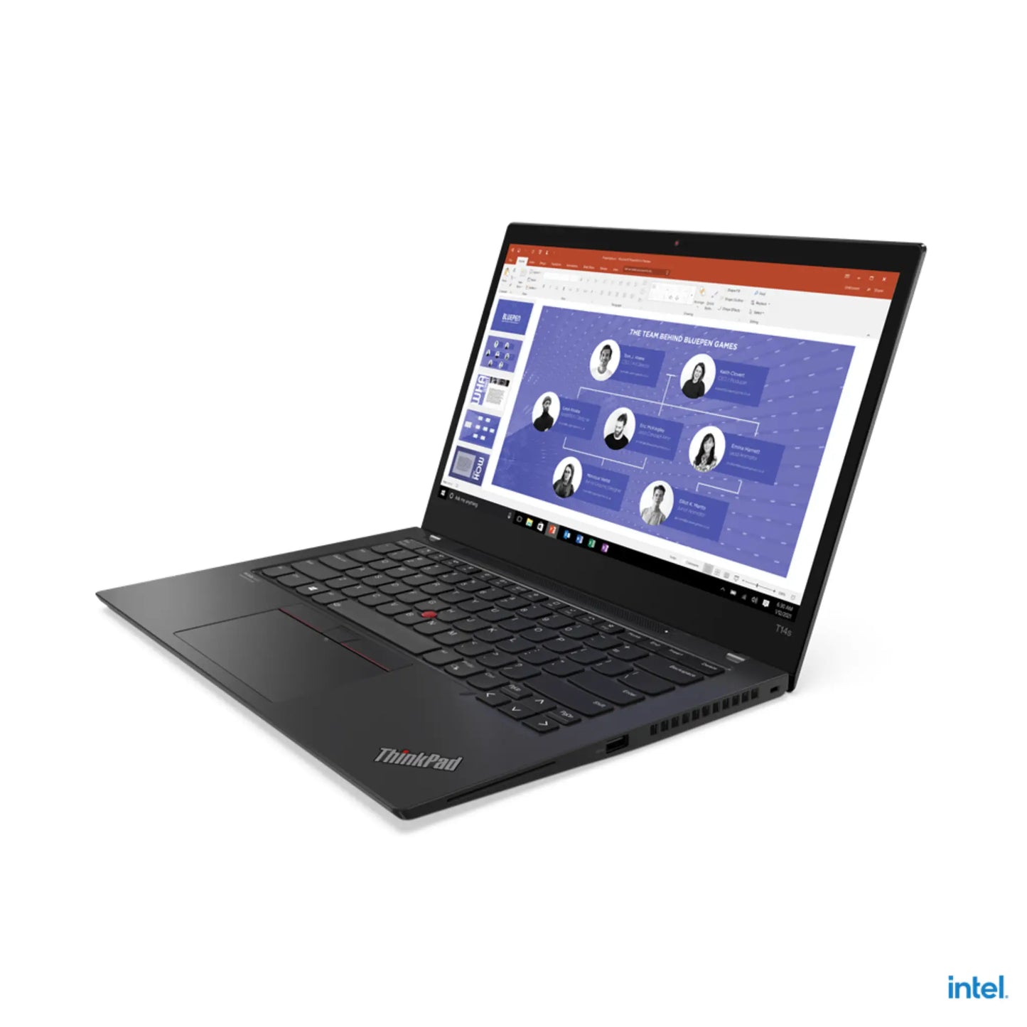 Lenovo ThinkPad T14s Gen 2 14-Inch FHD Laptop Computer, 11th Intel Core i5-1145G7, 16GB DDR4 RAM, 256GB NVMe, Fingerprint Reader, Windows 11 Pro