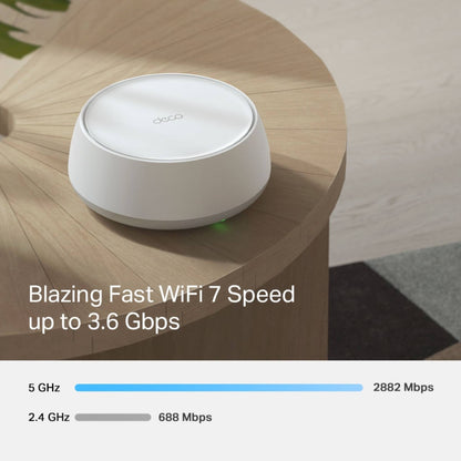 TP-Link Deco BE25 BE3600 Mesh WiFi 7 System | 3.6Gbps, 2.5G Ports