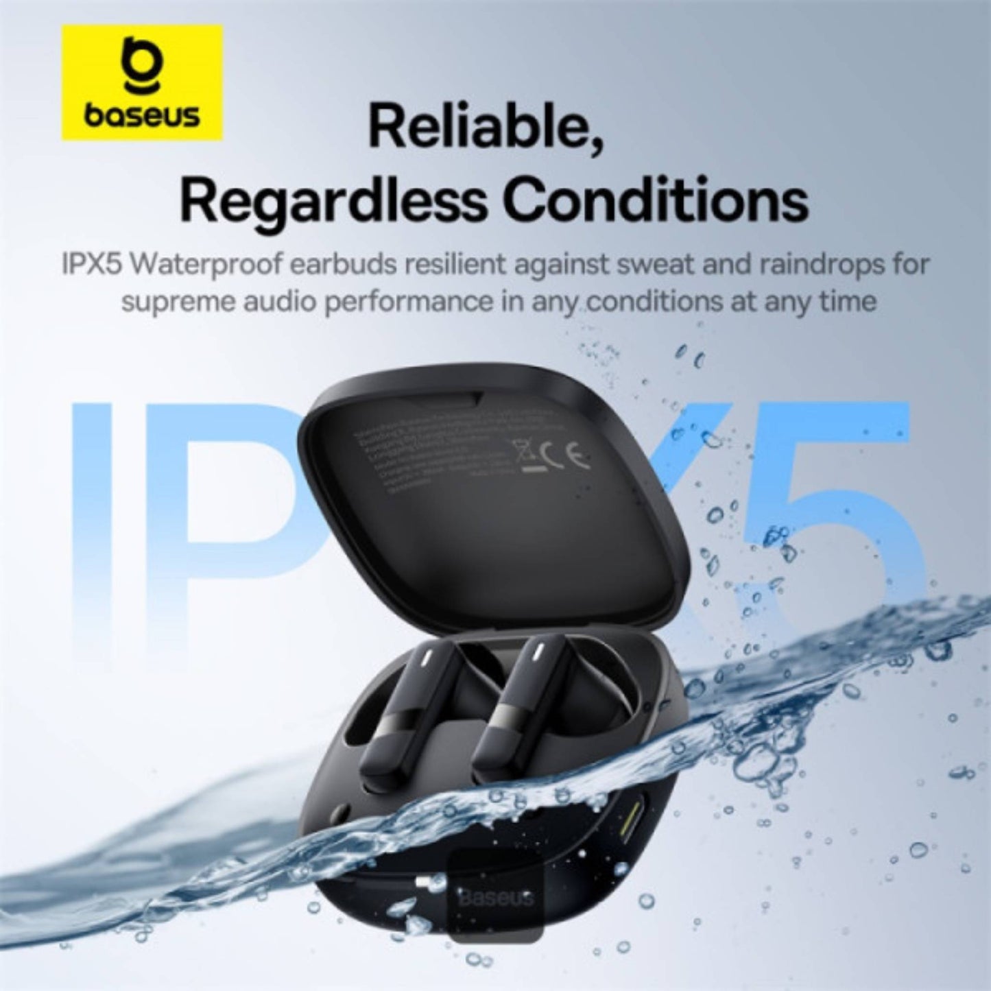 Baseus Bowie E20 True Wireless Earbuds With 2 ENC Mics, 33H Playtime