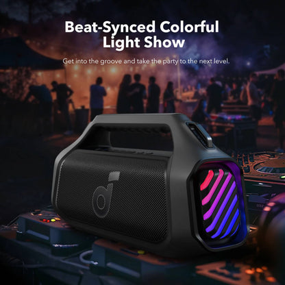 Soundcore Boom 2 Plus | Powerful Outdoor Bass Bluetooth Speaker