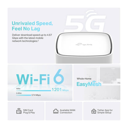 TP-Link Archer NX200 5G AX1800 Wi-Fi 6 Dual-Band Gigabit Router