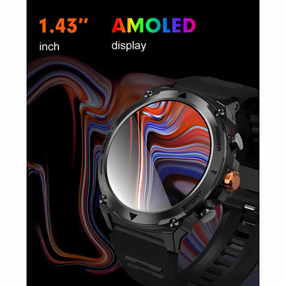 TELUX ACTIVEX | Smart Calling Watch with 1.43” AMOLED Display