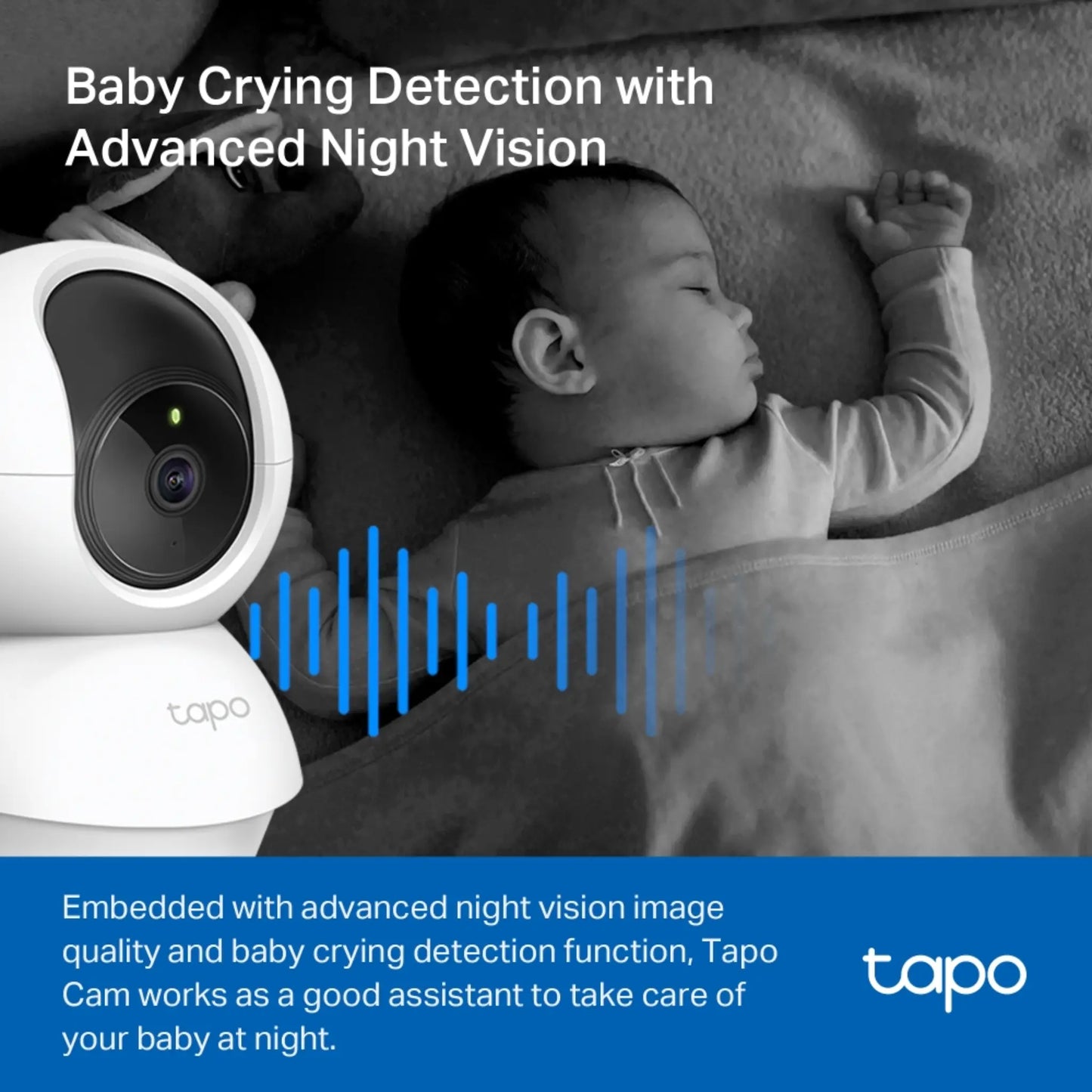 TP-Link Tapo C200C 1080p Pan/Tilt WiFi Security Camera with Night Vision