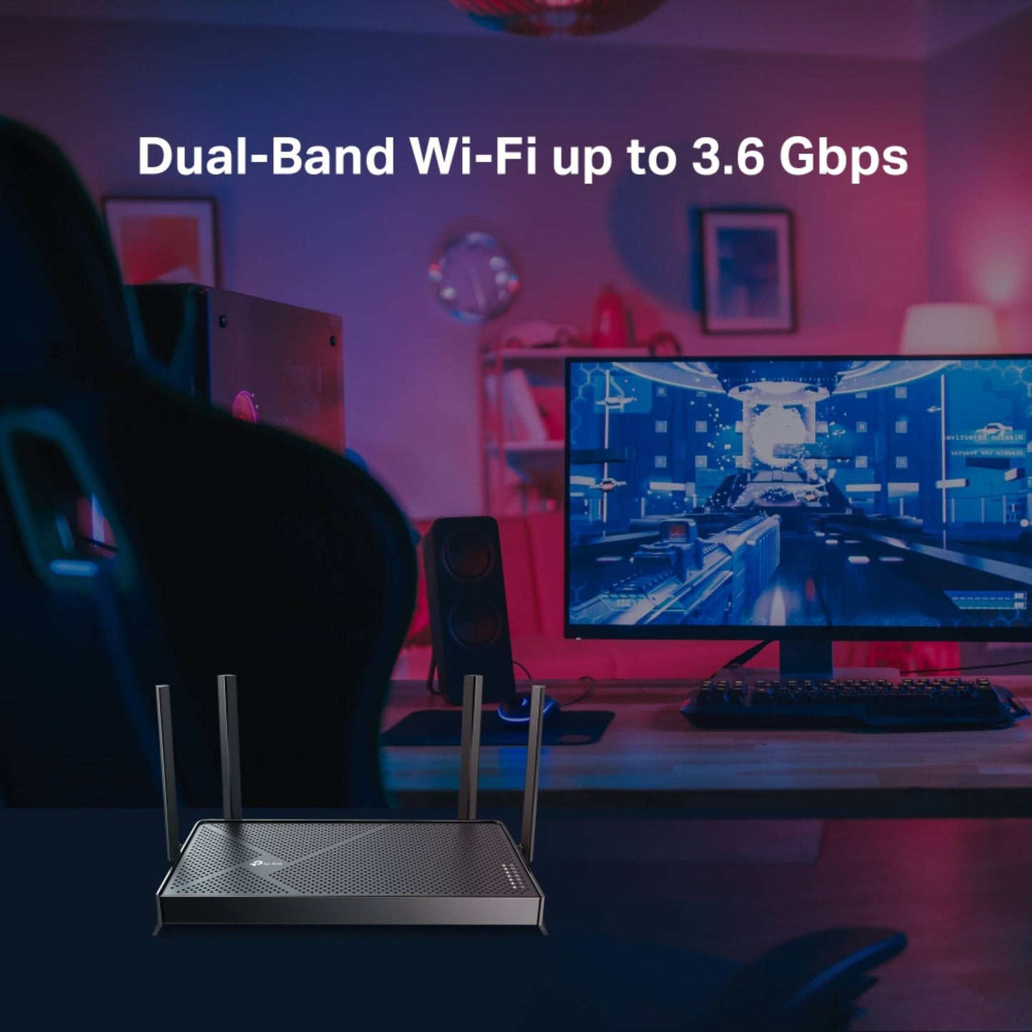 TP-Link Archer BE230 BE3600 Wi-Fi 7 Router | 3.6Gbps Dual-Band