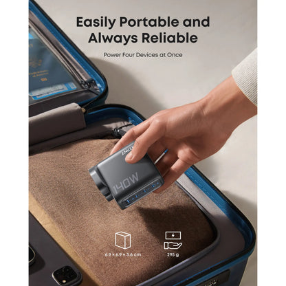 Anker 140W 4-Port PD 3.1 Laptop Charger | Fast GaN Power
