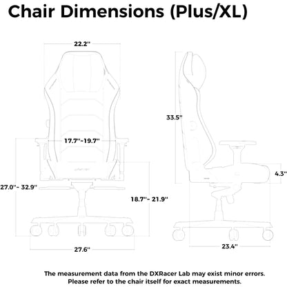 DXRacer I238S Master Series Gaming Chair, Microfiber Leather