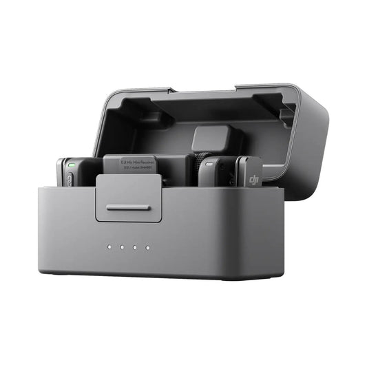 DJI Mic Mini (2 TX + 1 RX + Charging Case), Wireless Lavalier Microphone