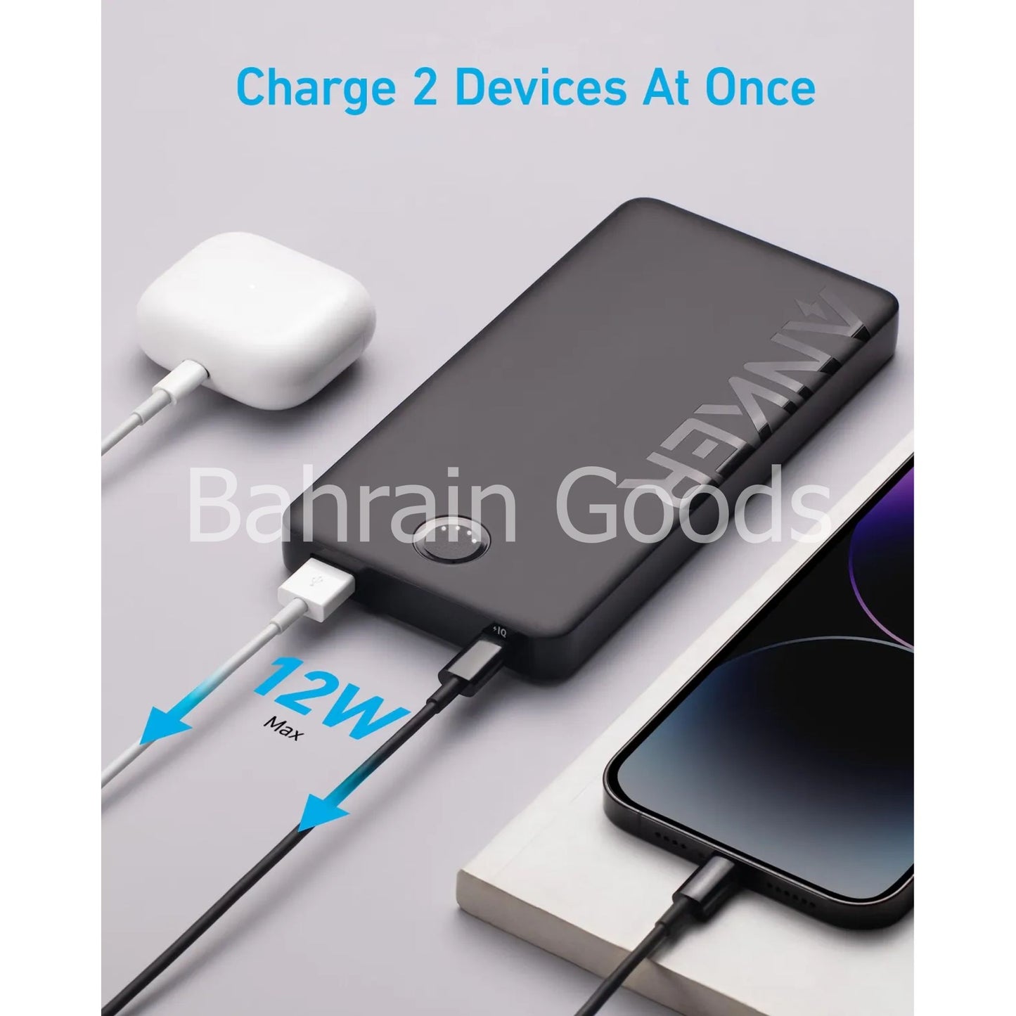 Anker 323 USB-C Power Bank (PowerCore PIQ) Bahrain Goods A1334H11