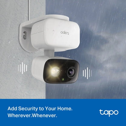 TP-Link Tapo C206 1080p Smart WiFi Security Camera | Pan Tilt AI Detection | Indoor Outdoor CCTV