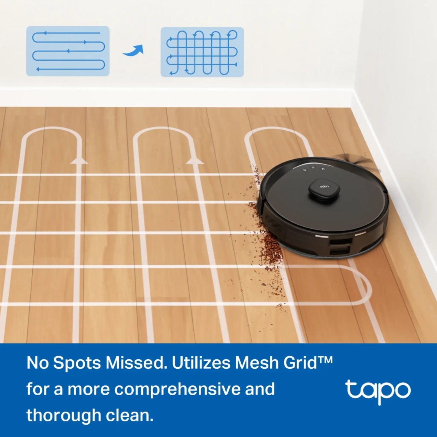 TP-Link Tapo RV30 Max Robot Vacuum & Mop | 5300Pa LiDAR Smart Cleaner